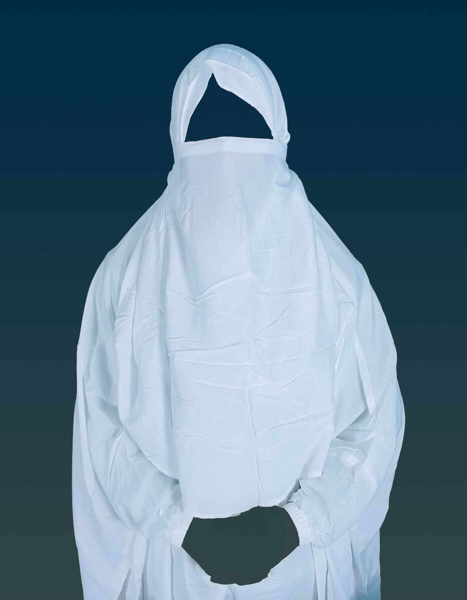 PREMIUM WHITE KHIMAR - Image 2