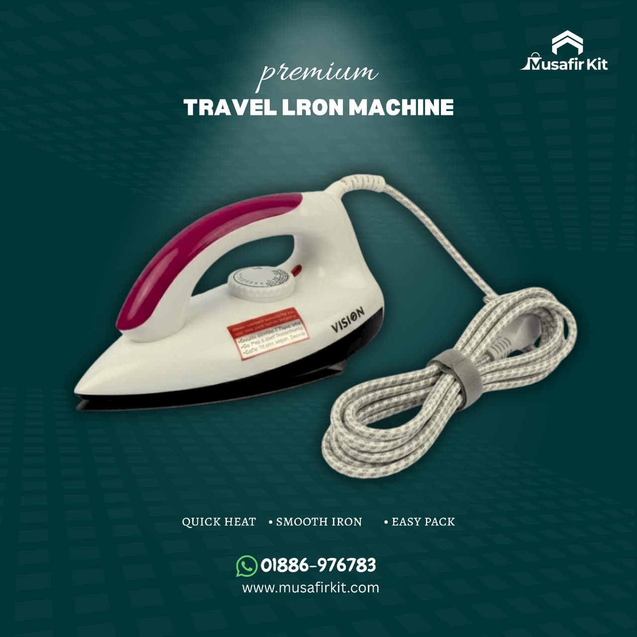 TRAVEL IRON MACHINE