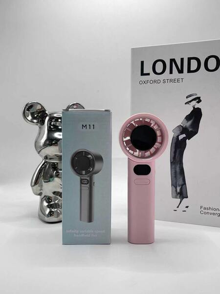 Portable Handheld Mini Charger Fan - Image 3